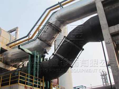 大拉桿橫向<a href=http://m.qilim.cn target=_blank class=infotextkey>補償器</a>現(xiàn)場圖